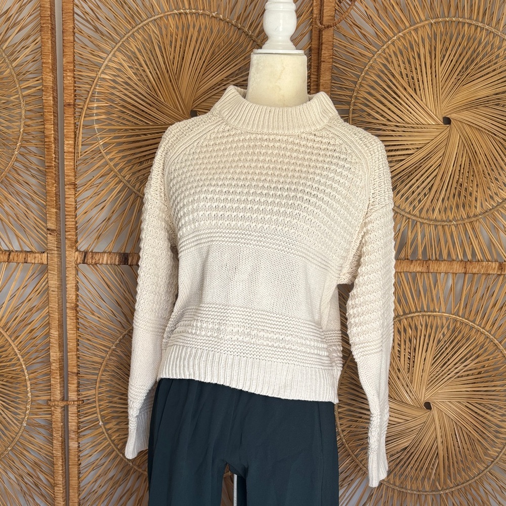 Cozy Cream Knit Sweater universal thread